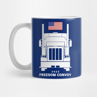 USA freedom convoy Mug